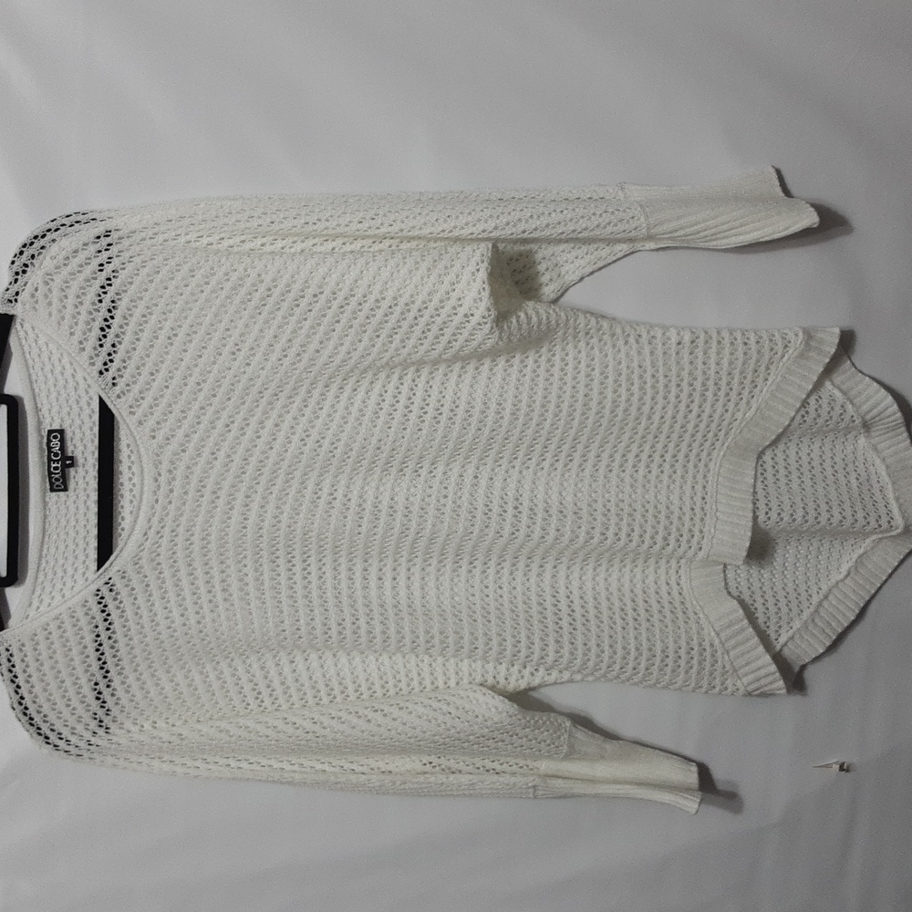 Dolce Cabo Cream Knit Sweater‎